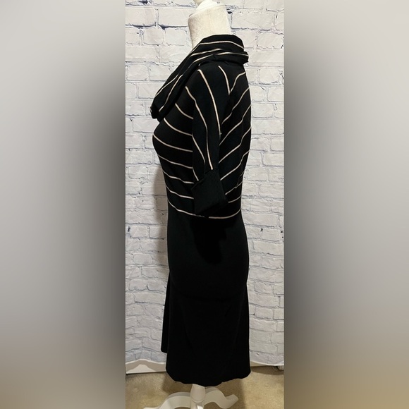 The Limited Cowl Neck striped top short sleeve dress size small - Picture 3 of 7